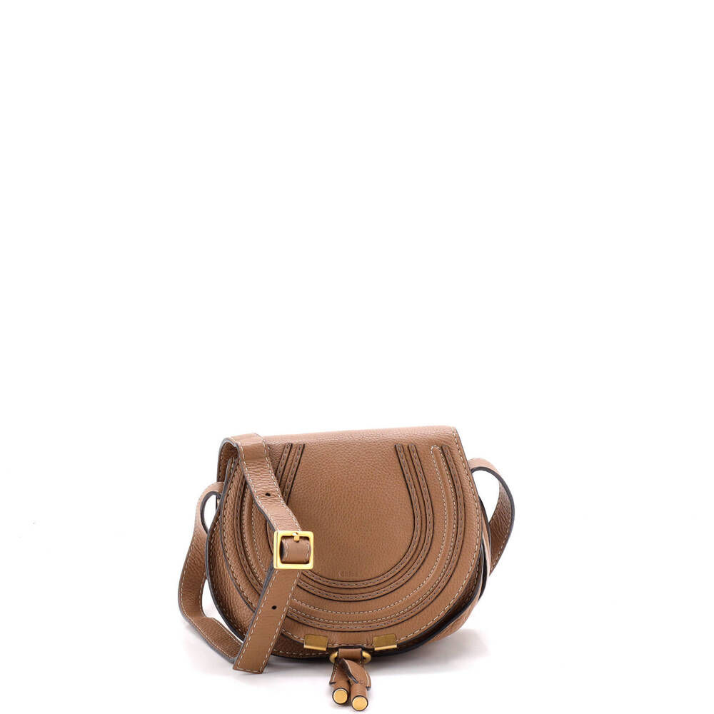 Chloe Small Marcie Crossbody Bag Leather